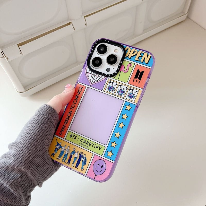 FUNDAS PARA CELULAR BTS PERMISSION TO DANCE - IPHONE ¡VARIOS MODELOS!