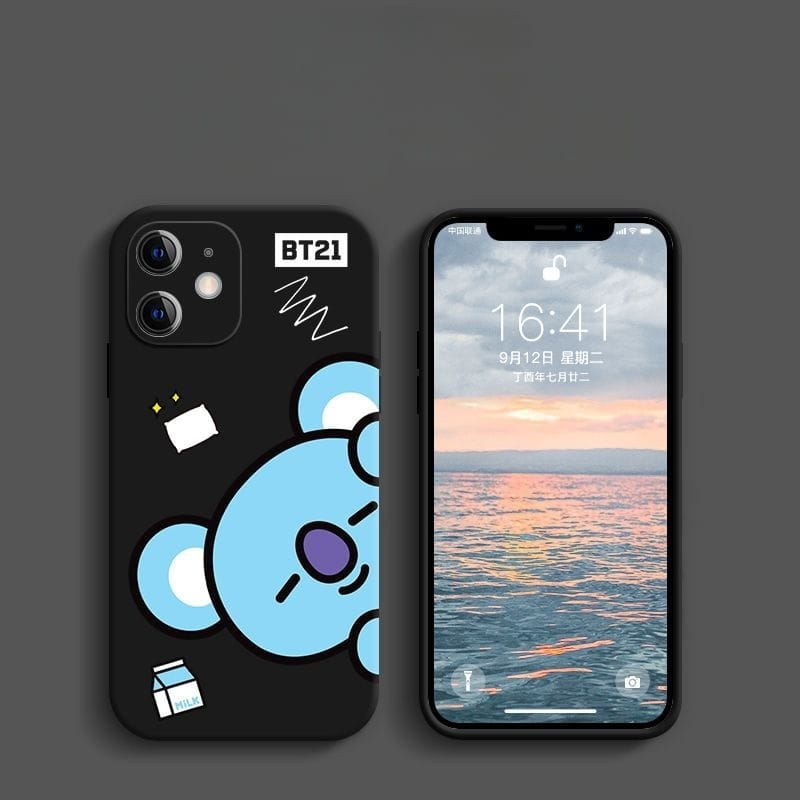 FUNDAS PARA CELULAR BT21 BTS TODOS LOS PERSONAJES - IPHONE VARIOS MODELOS!