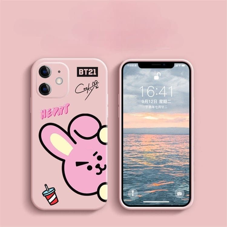 FUNDAS PARA CELULAR BT21 BTS TODOS LOS PERSONAJES - IPHONE VARIOS MODELOS!