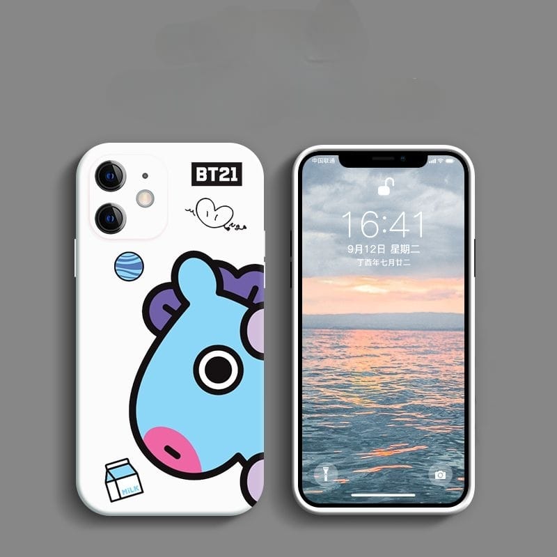 FUNDAS PARA CELULAR BT21 BTS TODOS LOS PERSONAJES - IPHONE VARIOS MODELOS!