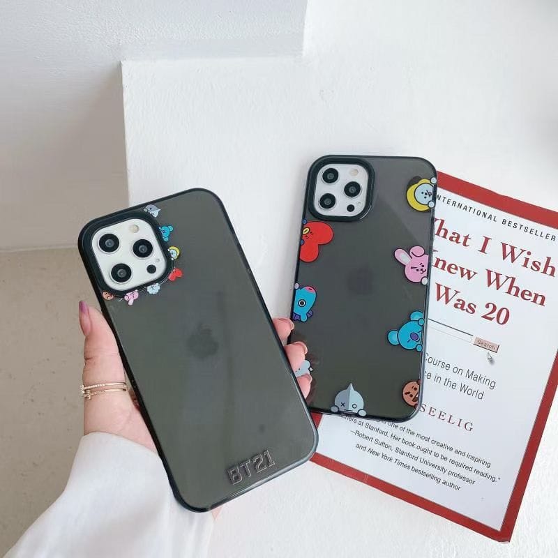 CAPAS PARA CELULAR BTS BT21 - IPHONE VÁRIOS MODELOS!