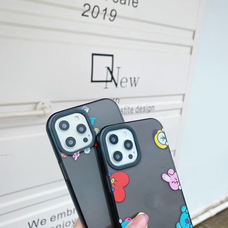 CAPAS PARA CELULAR BTS BT21 - IPHONE VÁRIOS MODELOS!