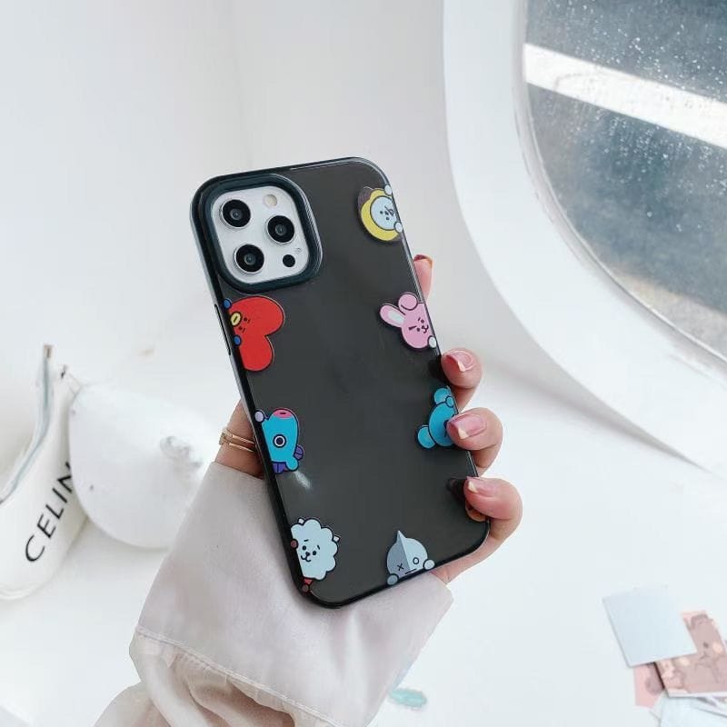 CAPAS PARA CELULAR BTS BT21 - IPHONE VÁRIOS MODELOS!