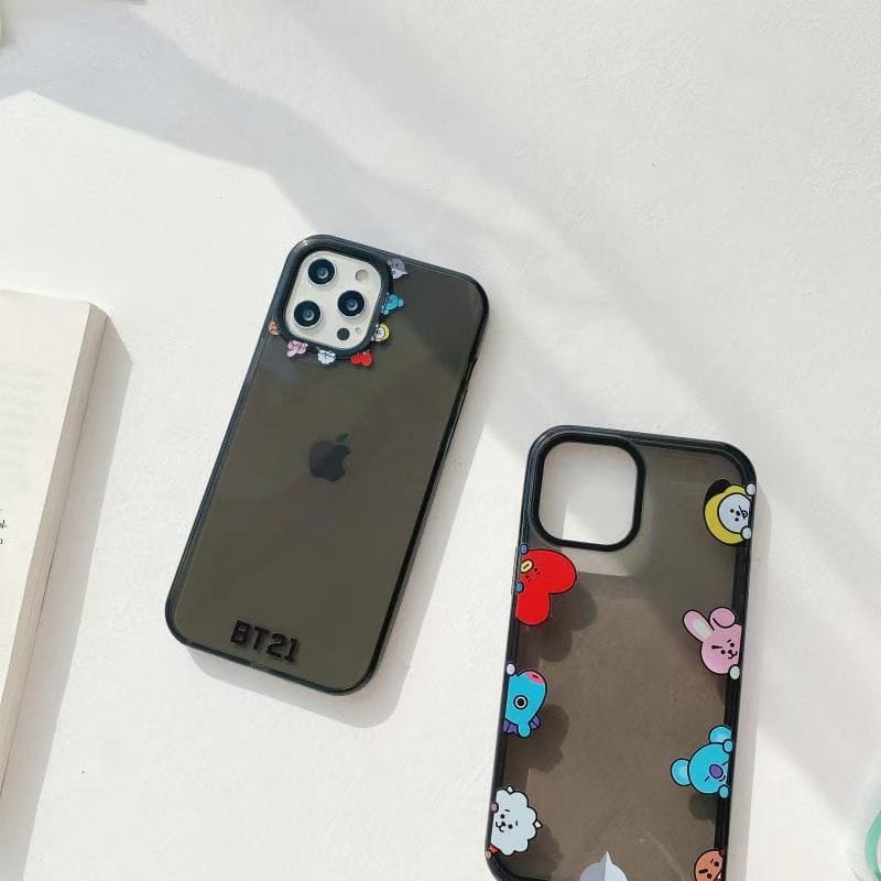 CAPAS PARA CELULAR BTS BT21 - IPHONE VÁRIOS MODELOS!