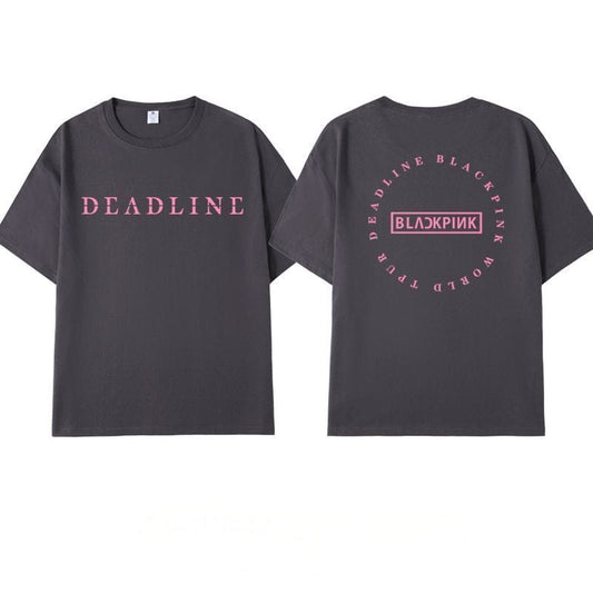 BLACKPINK DEADLINE CAMISETAS 100% ALGODÃO