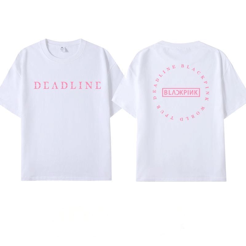 BLACKPINK DEADLINE CAMISETAS 100% ALGODÃO