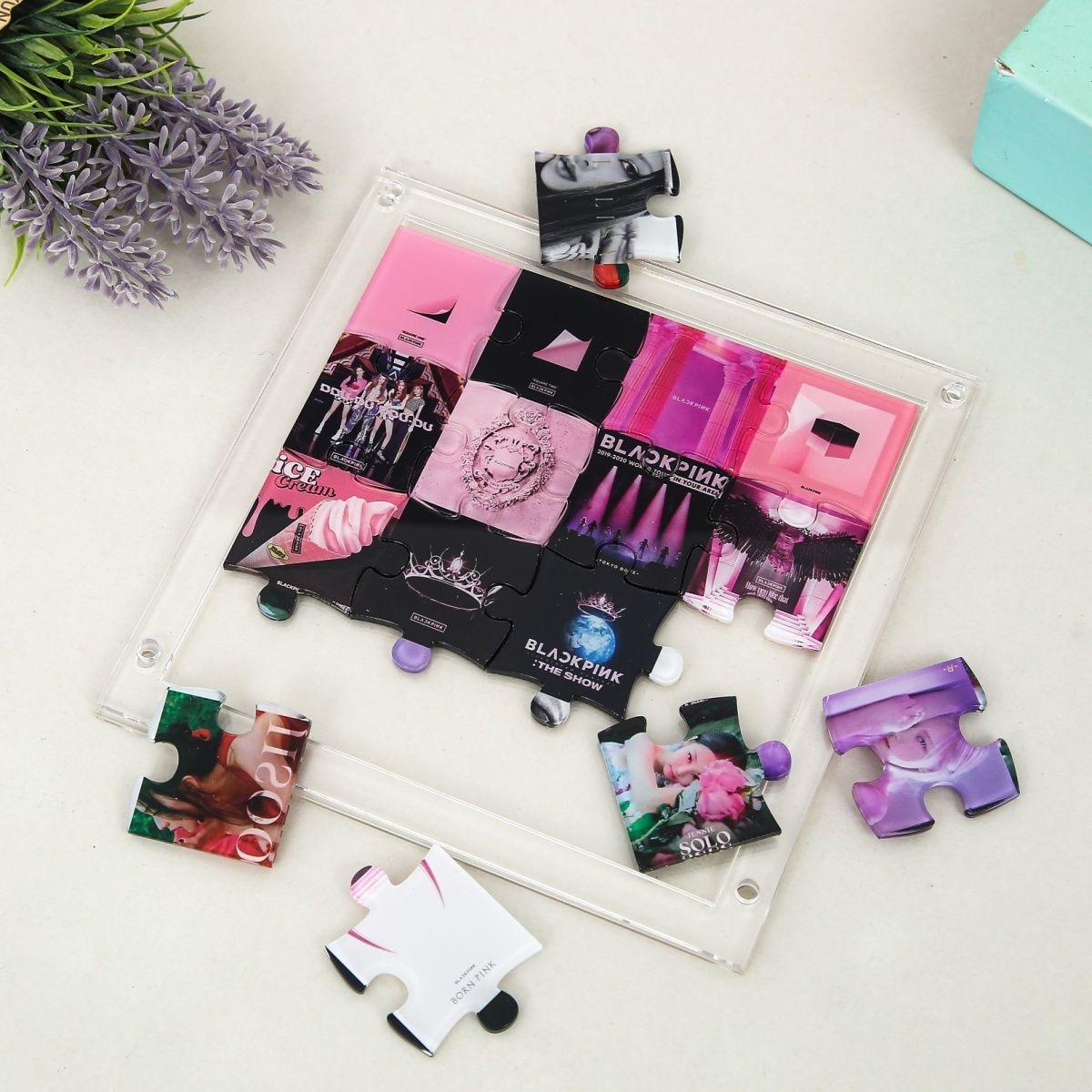 BLACKPINK QUEBRA-CABEÇA DECORATIVO DOS ÁLBUNS
