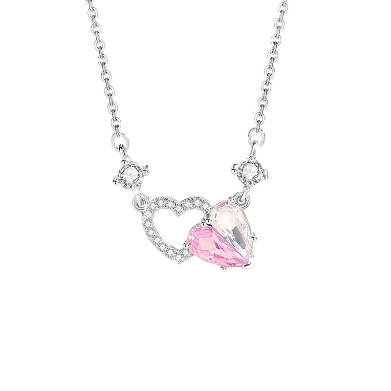 COLLAR / PULSERA / PENDIENTES DULCE AMOR EN PLATA 925