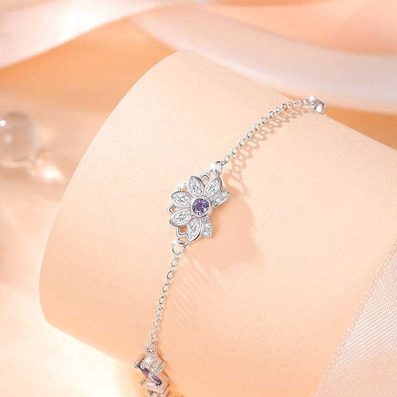 925 SILVER BRACELET LOTUS FLOWER COLLECTION