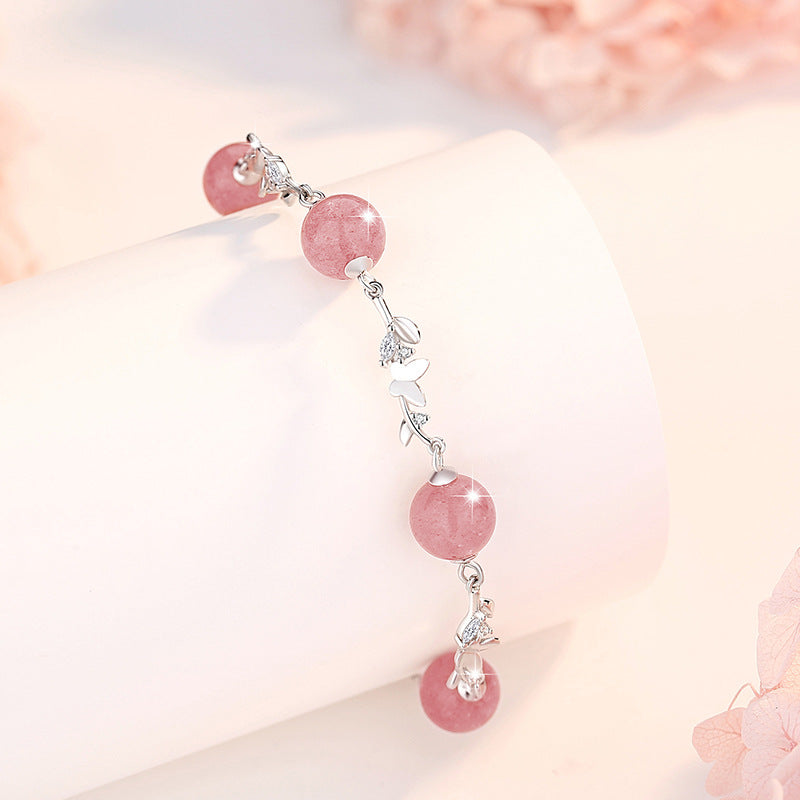 PULSERA PLATA 925 COLECCIÓN DULCE JARDÍN