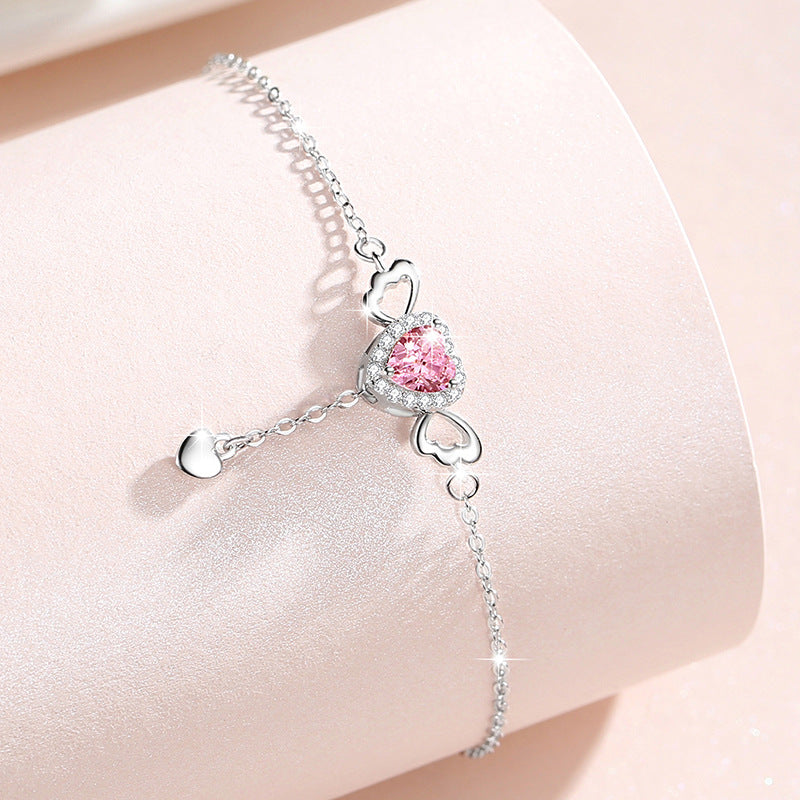 PULSEIRA EM PRATA 925 COLEÇÃO LOVE ANGEL
