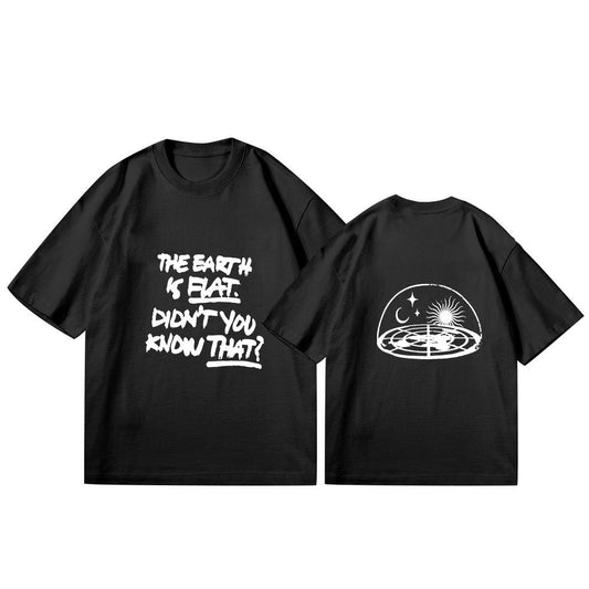 CAMISETA SUGA/BTS "The Earth is Flat" 100% ALGODÃO