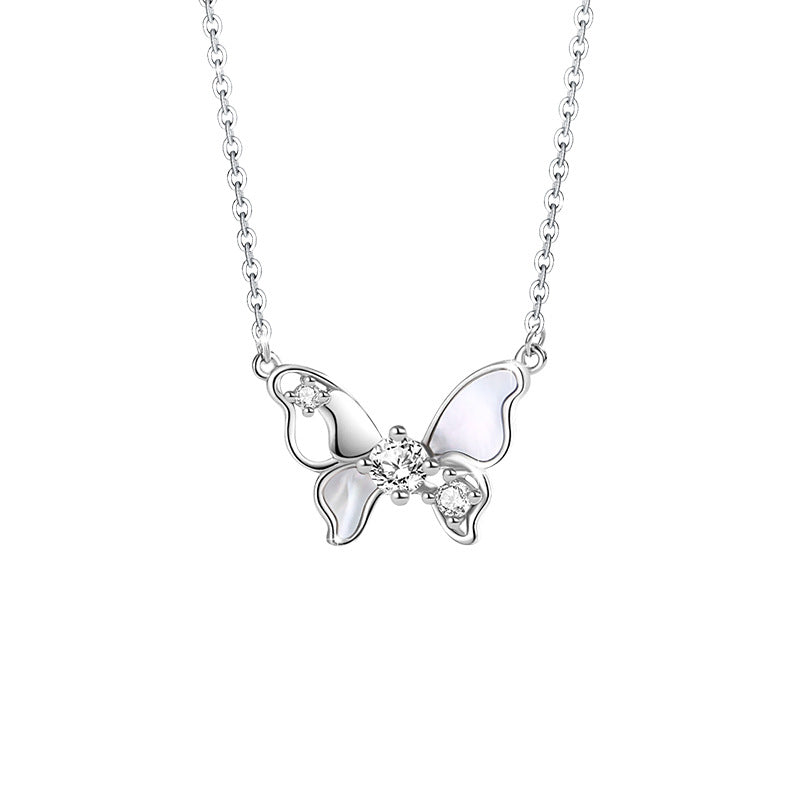 NECKLACE / RING / EARRINGS IN 925 SILVER BUTTERFLY COLLECTION