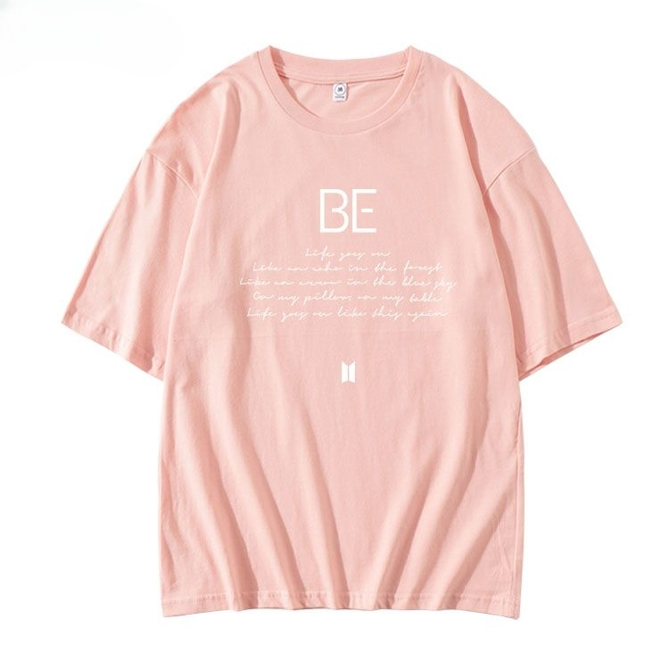CAMISETA BTS BE 100% ALGODÃO (várias cores)