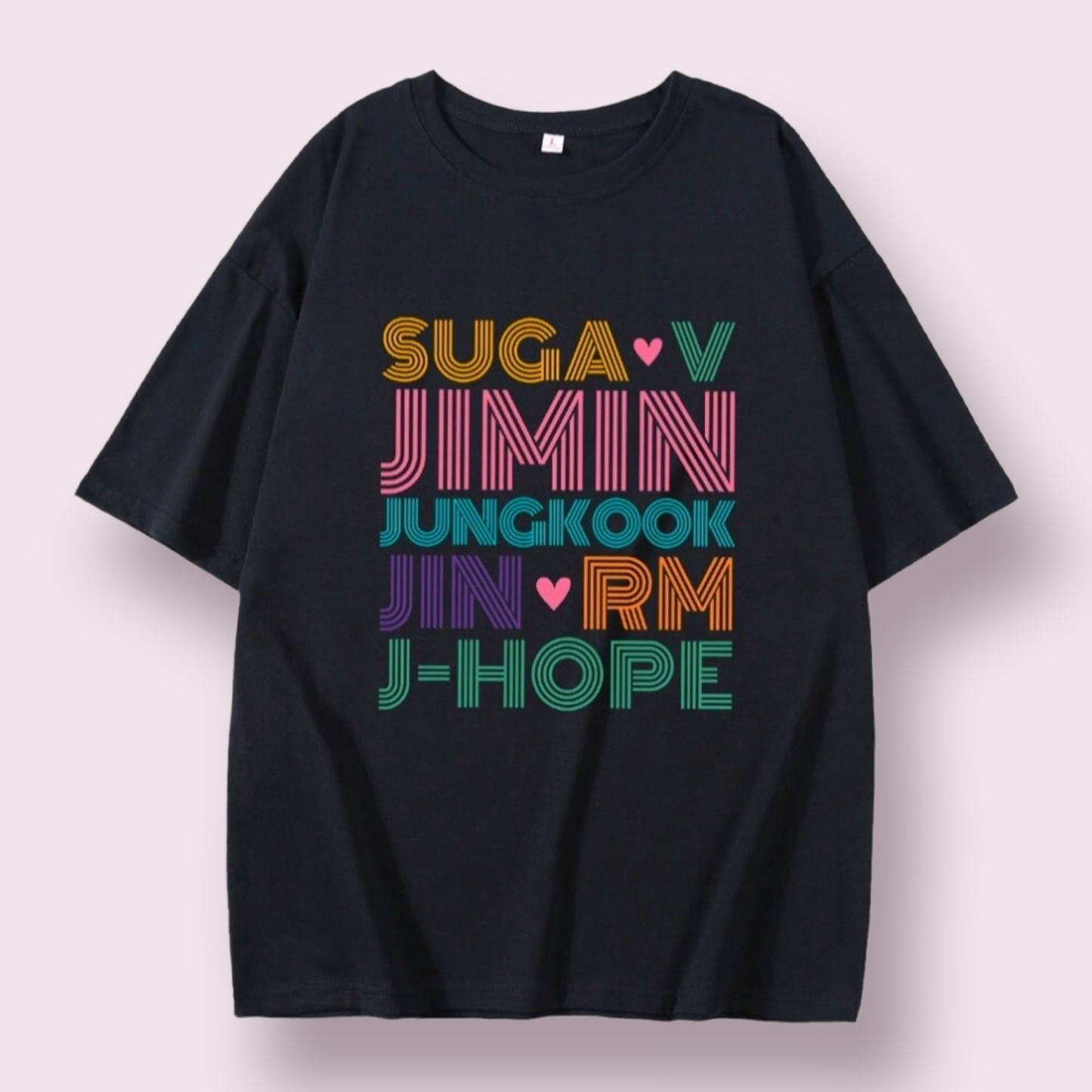 CAMISETA BTS 100% ALGODÃO