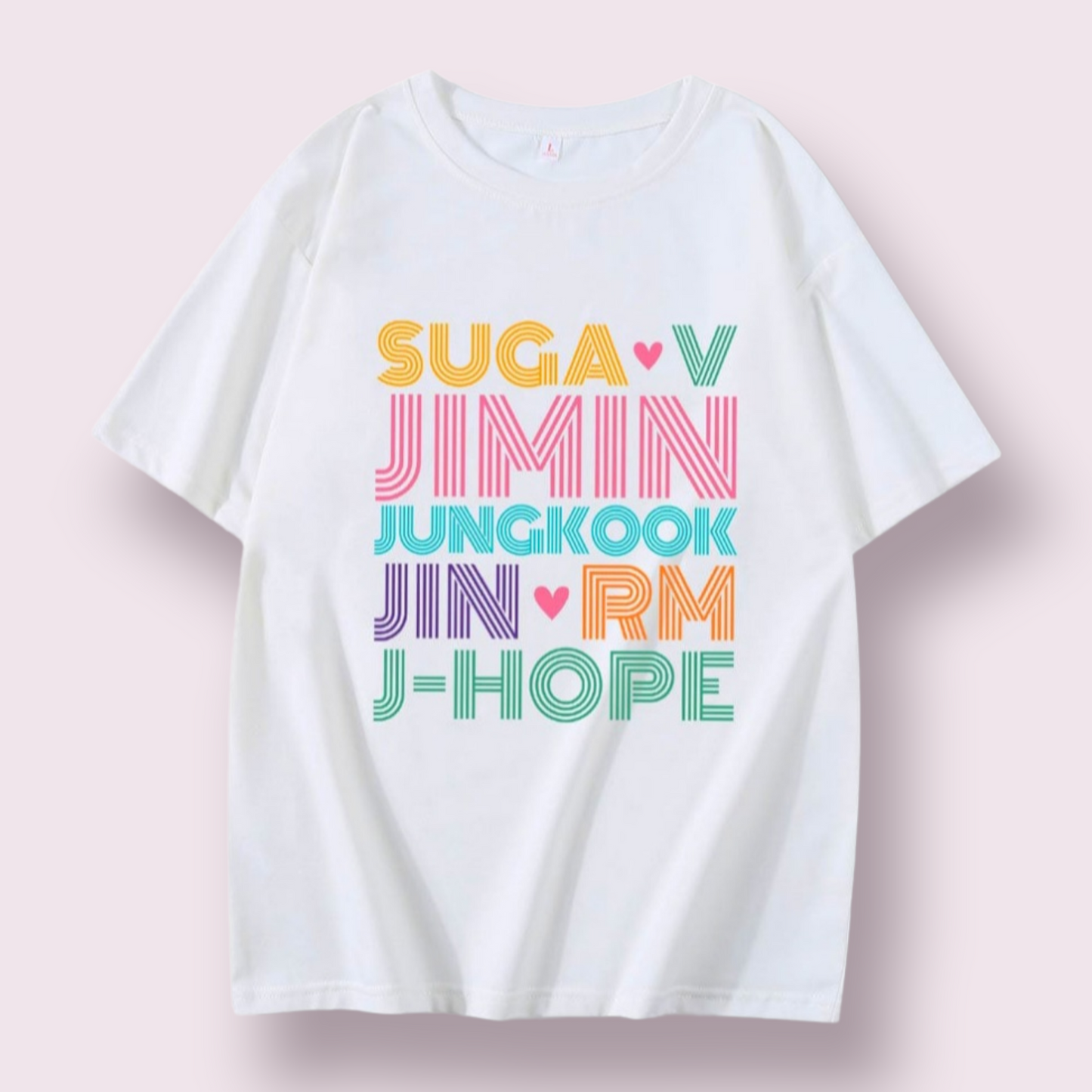 CAMISETA BTS 100% ALGODÃO