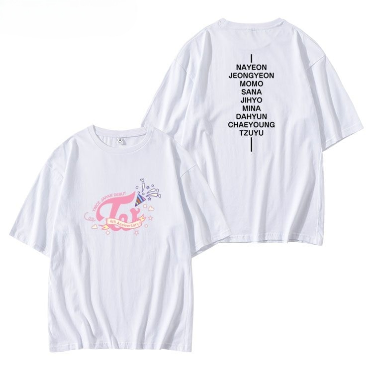 TWICE 100% COTTON T-SHIRTS (various colors)