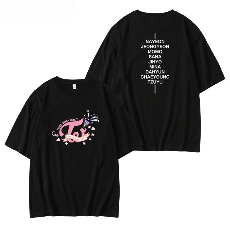 TWICE 100% COTTON T-SHIRTS (various colors)