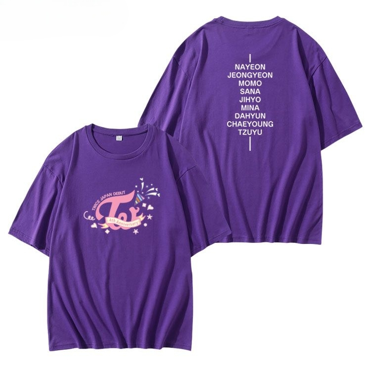 TWICE 100% COTTON T-SHIRTS (various colors)