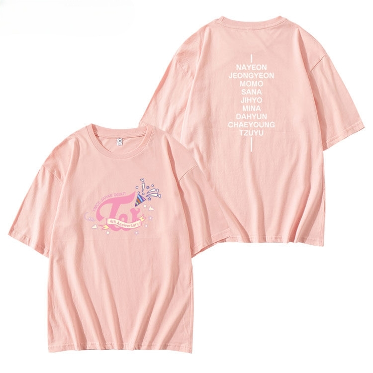 TWICE 100% COTTON T-SHIRTS (various colors)