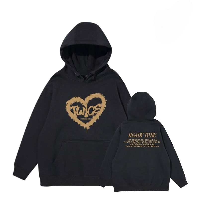 TWICE 5TH WORLD TOUR READY TO BE SWEATSHIRTS