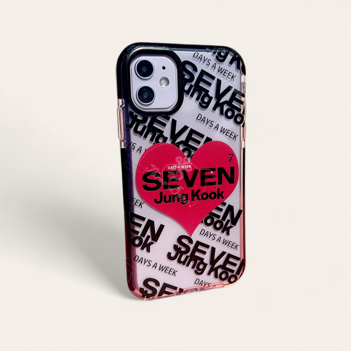 FUNDAS PARA CELULAR JUNGKOOK SEVEN - IPHONE ¡VARIOS MODELOS!