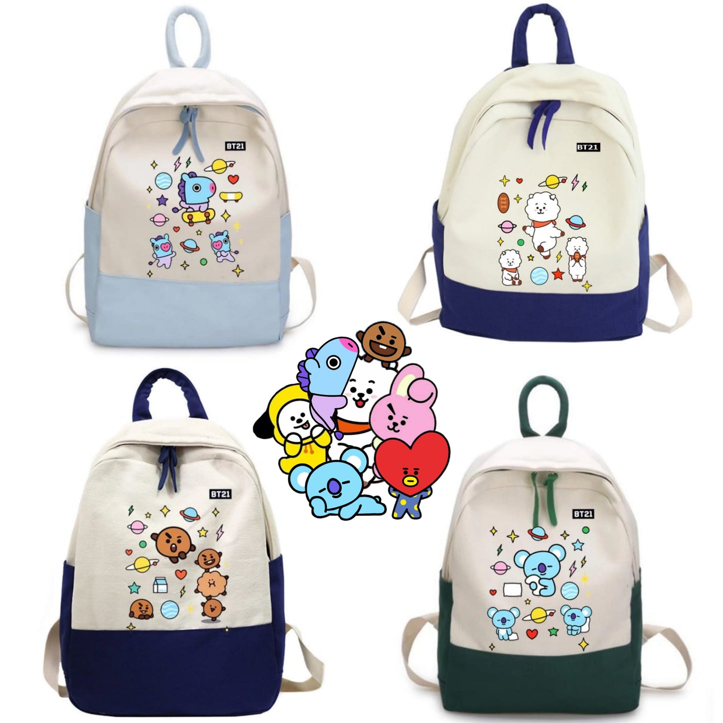 MOCHILAS BT21 BTS