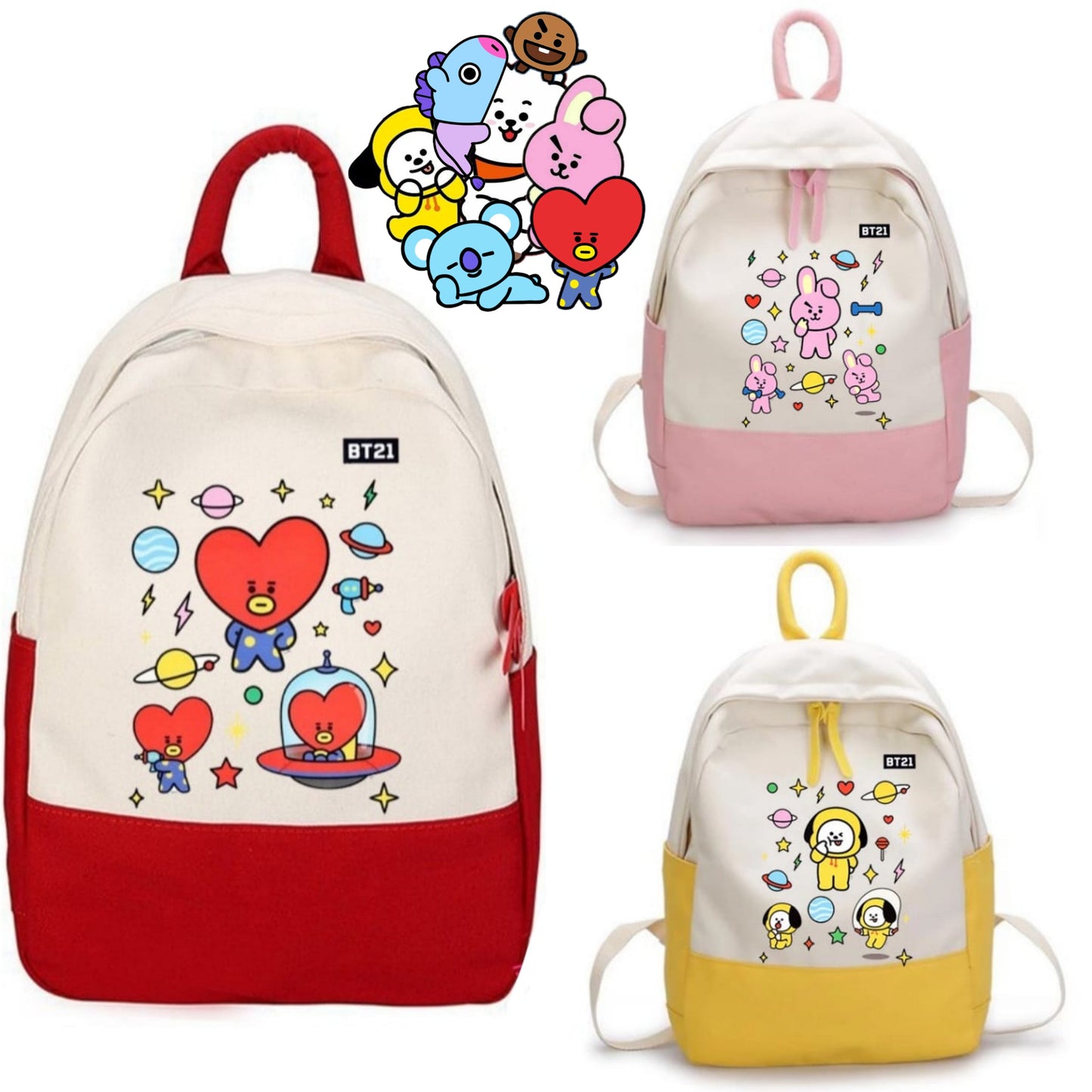 MOCHILAS BT21 BTS