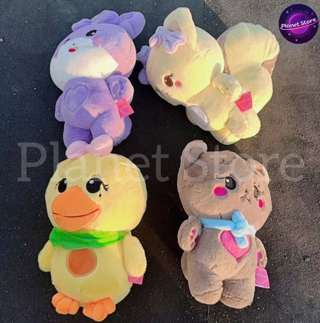 PELUCHE DE PERSONAJES DE LA GIRA DE BLACKPINK (25 cm)
