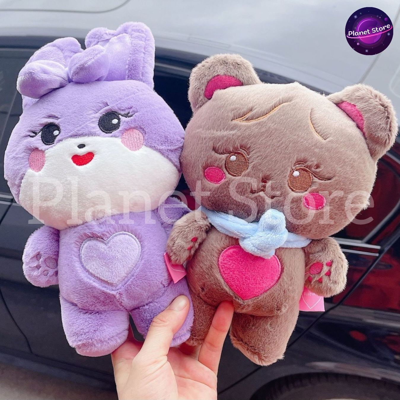 PELUCHE DE PERSONAJES DE LA GIRA DE BLACKPINK (25 cm)