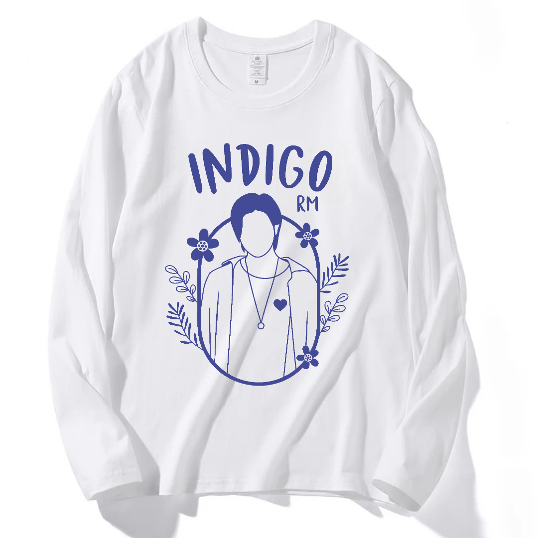CAMISA RM INDIGO 100% ALGODÓN (blanco y negro)