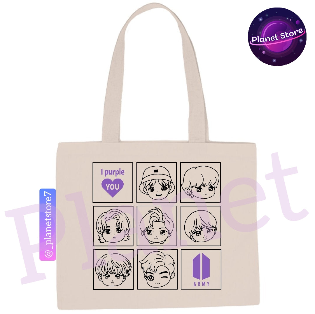 BTS ECOBAGS 100% COTTON - VARIOUS MODELS!✨
