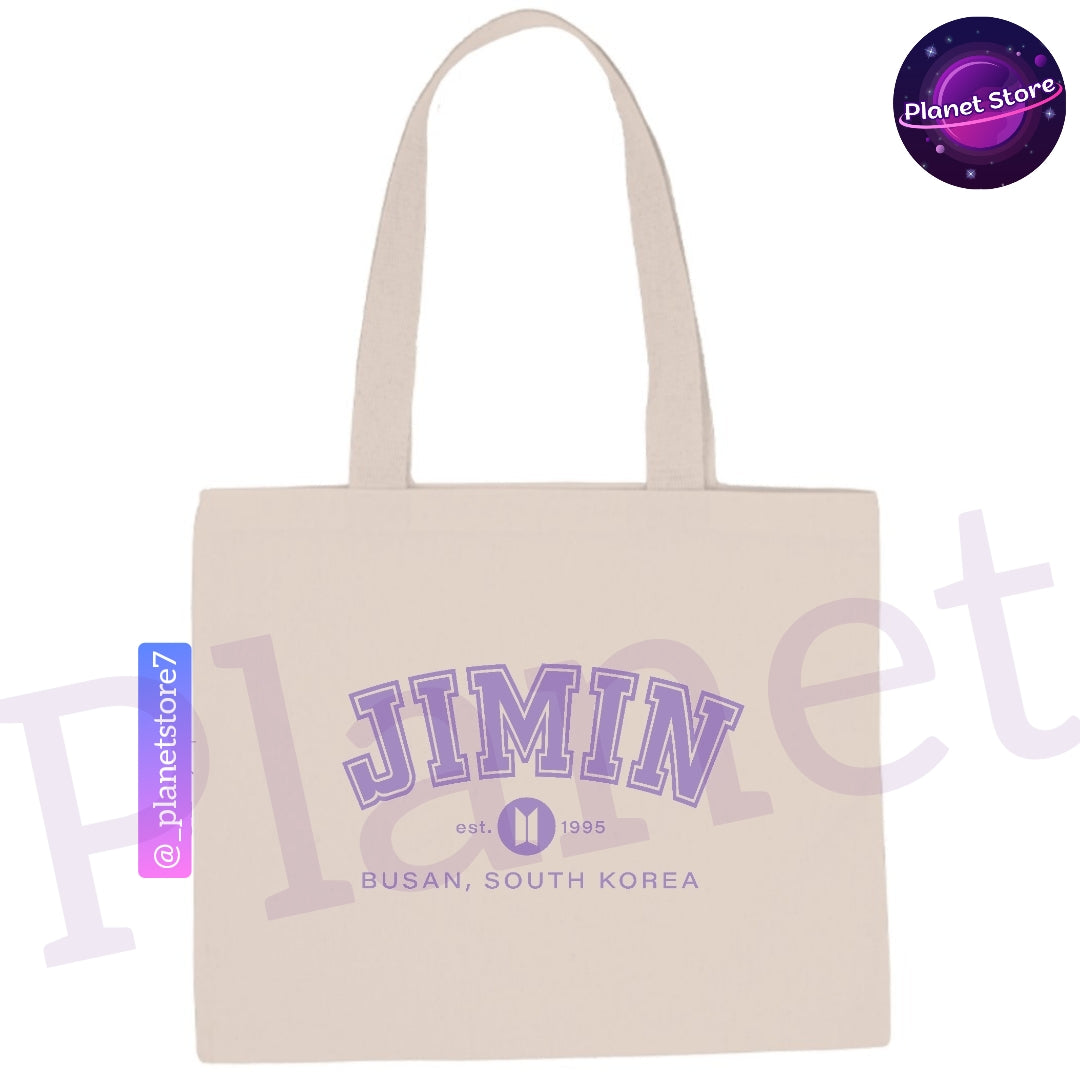 BTS 100% COTTON ECOBAGS (all members)