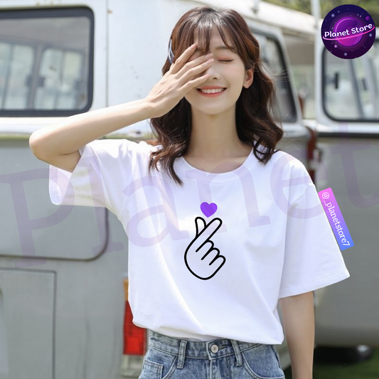CAMISETA SARANGHAE/DORAMA 100% ALGODÃO