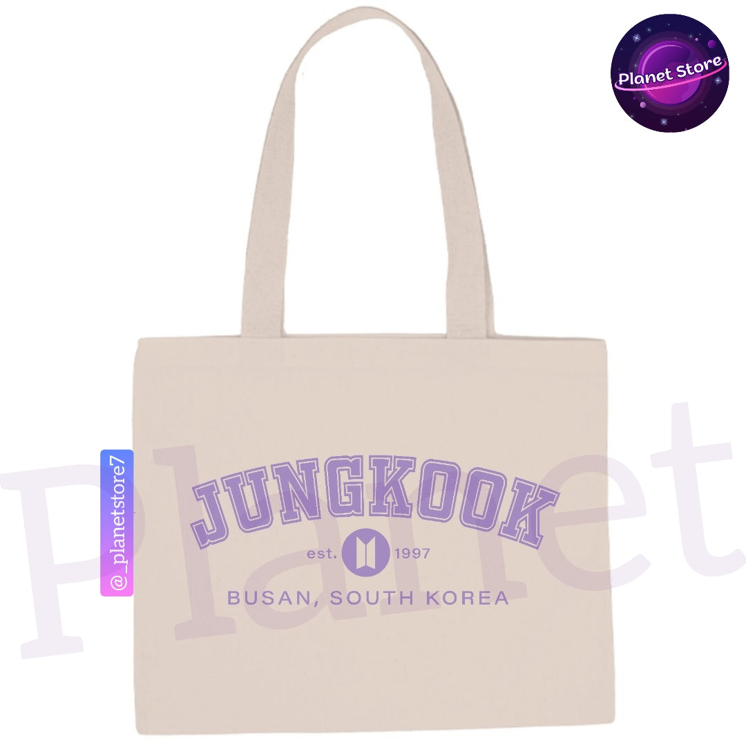 BTS 100% COTTON ECOBAGS (all members)