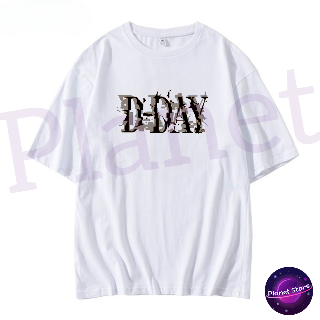 CAMISETA SUGA D'DAY AGUST D 100% ALGODÃO (preta e branca)