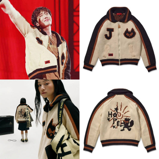 SUÉTER JHOPE (BTS) MERCH "HOPE ON THE STAGE"