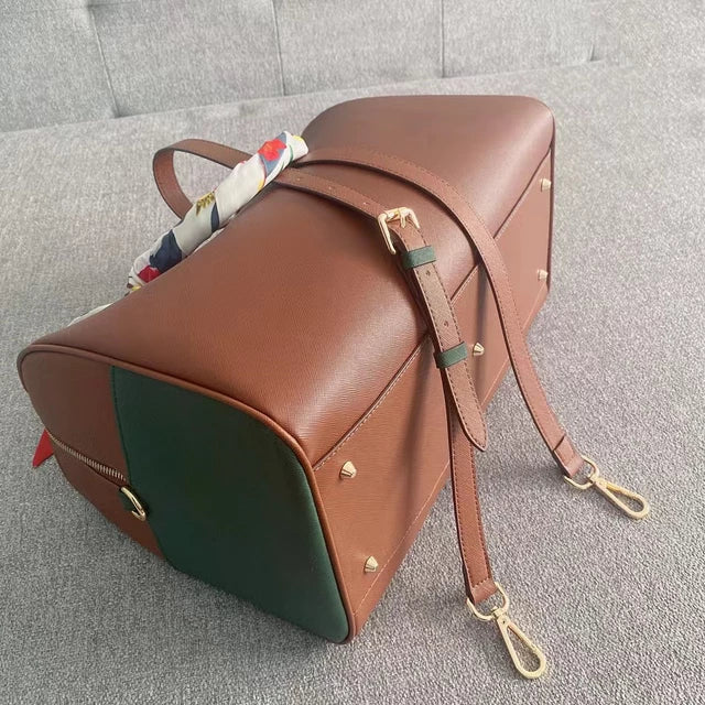 MUTE BOSTON BAG by V BTS EM COURO (em 2 tamanhos)