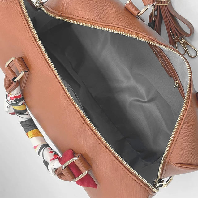MUTE BOSTON BAG by V BTS EM COURO (em 2 tamanhos)