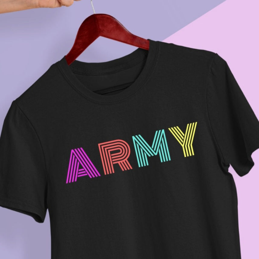 CAMISETA ARMY 100% ALGODÃO