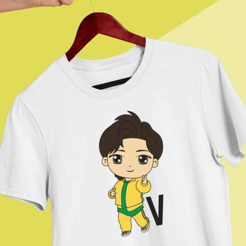 CAMISETA BTS 100% ALGODÃO (todos os integrantes)