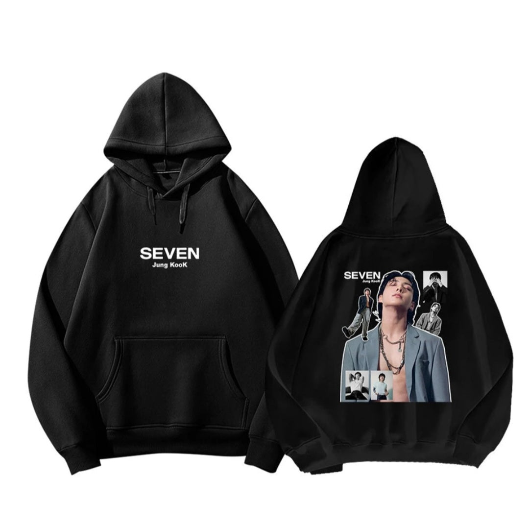 MOLETOM JUNGKOOK SEVEN (várias cores)