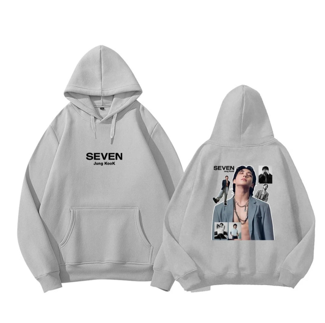 MOLETOM JUNGKOOK SEVEN (várias cores)