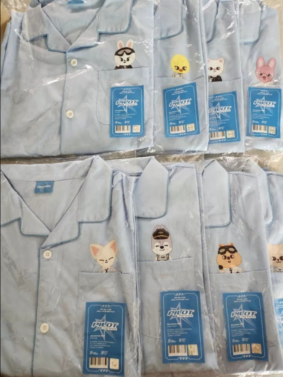 PIJAMAS STRAY KIDS SKZOO PILOT (todos os personagens)