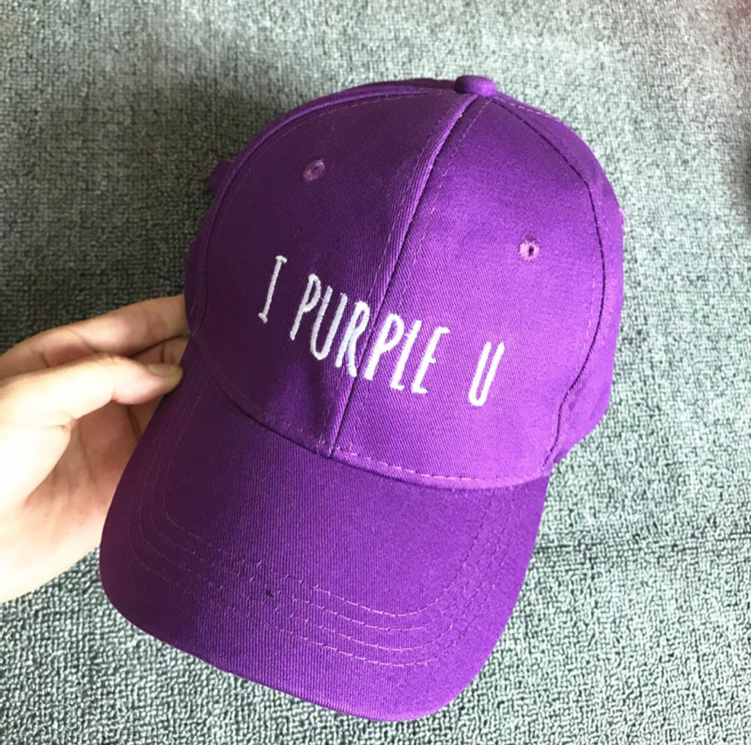 Gorra bordada I Purple You