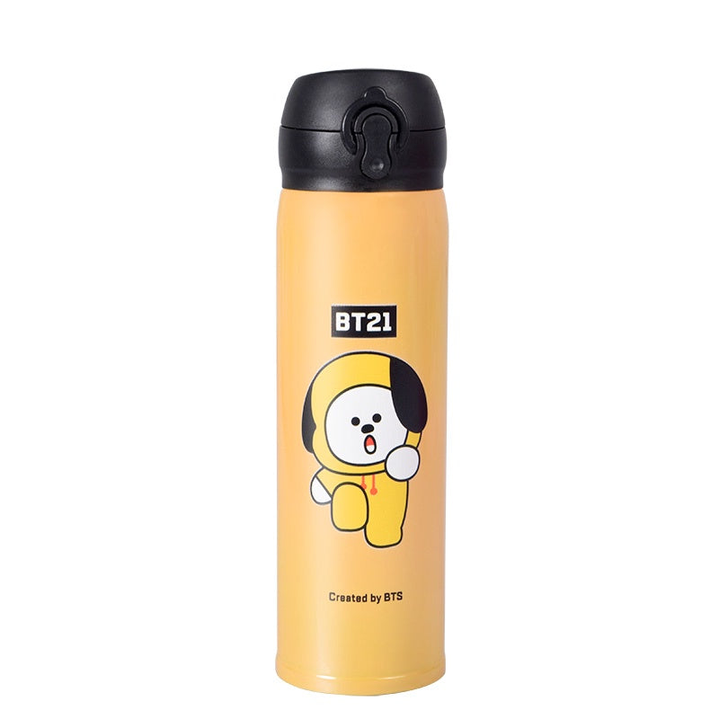 GARRAFA TÉRMICA BT21 AÇO INOX 500 ML