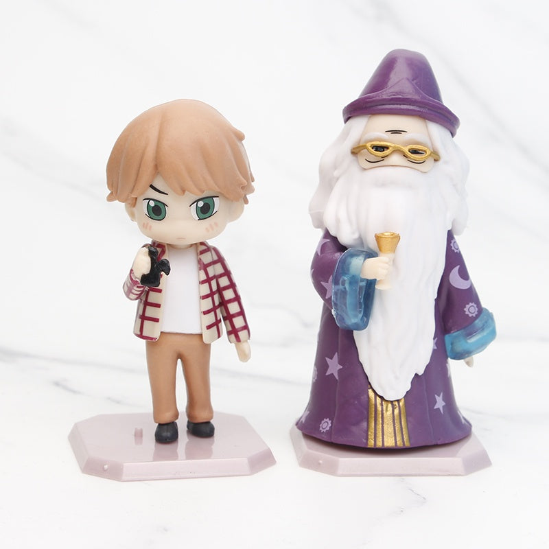 KIT ACTION FIGURES HARRY POTTER 6 PÇS