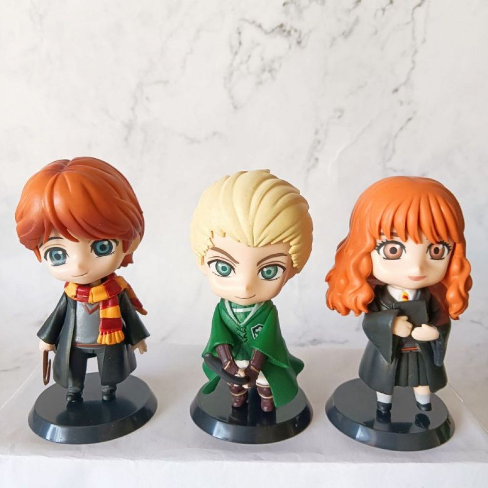 KIT ACTION FIGURES HARRY POTTER 5 PÇS