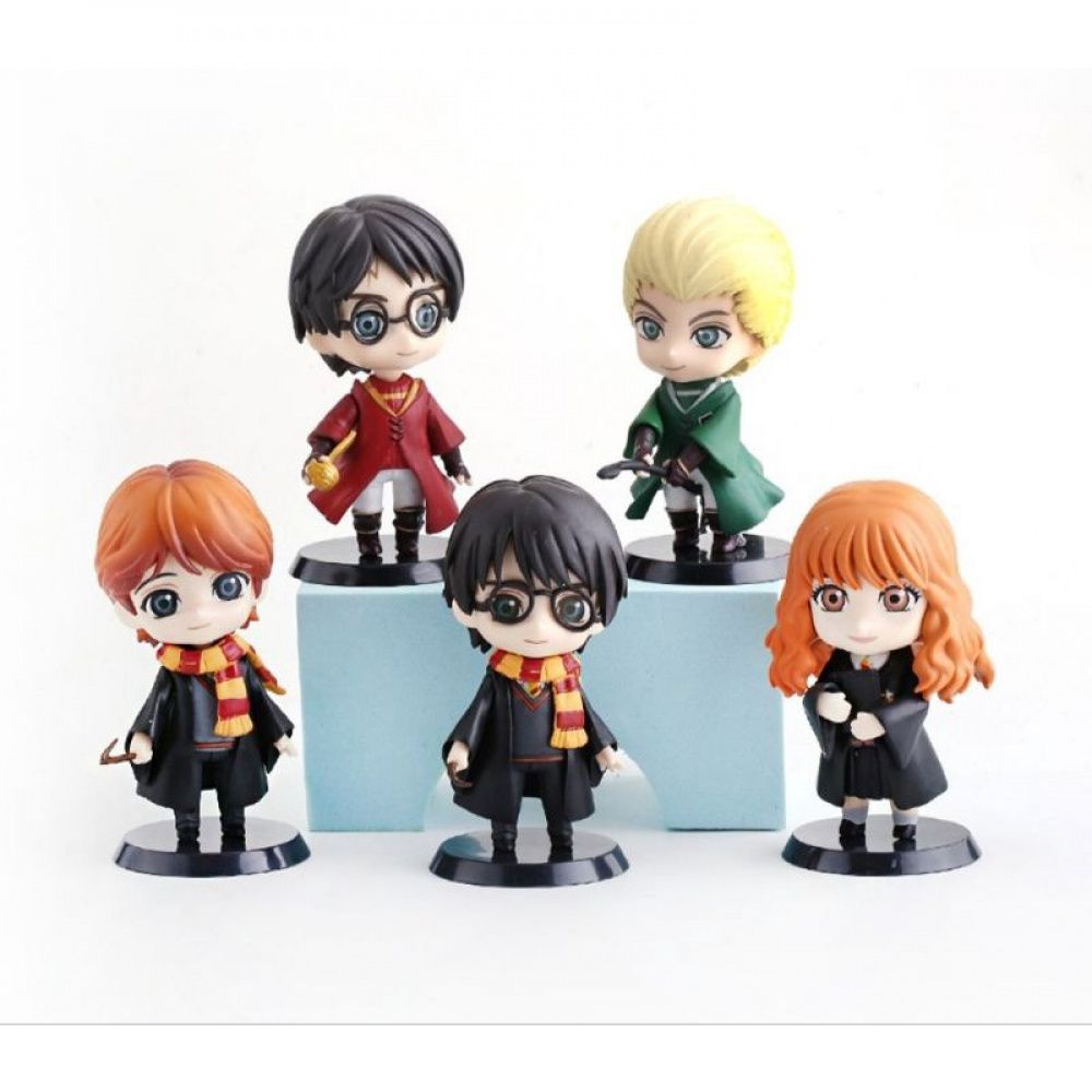 KIT ACTION FIGURES HARRY POTTER 5 PÇS