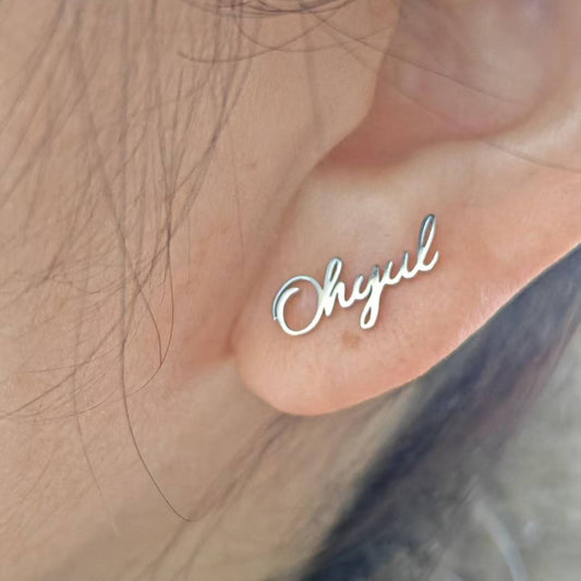 BRINCOS LNGSHOT (pair) EM AÇO INOX